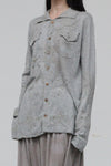 MUTEDANCE cashmere top MD23FW95 gray PM112